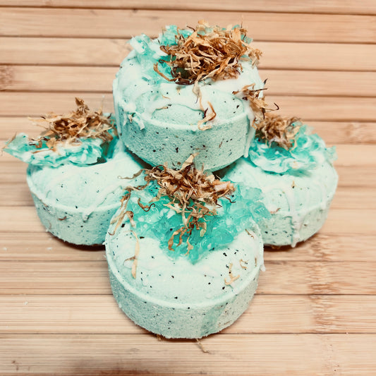 Matcha Tea & Calendula Bath Bomb RETAIL