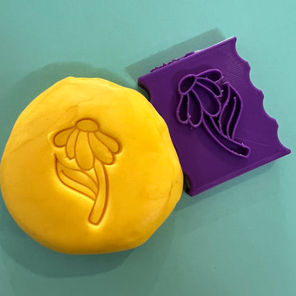 PlayDough/Bubble Dough 3D Printed Stamps x5 Per Design WHOLESALE